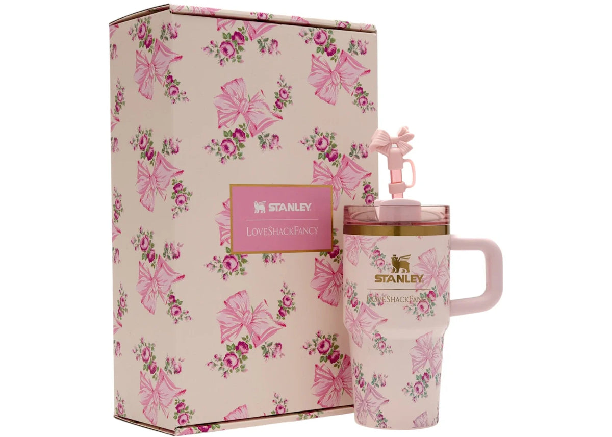 Stanley x LoveShackFancy Flowstate Quencher 20oz Tumbler Pink Mink – Stanley – THE LAB CONCEPT CLUB Bienne