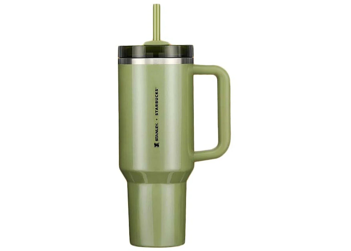 Stanley x Starbucks Exclusive Flowstate Quencher 40oz Tumbler Olive Green – Stanley – THE LAB CONCEPT CLUB Bienne