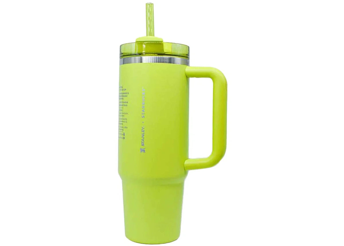 Stanley x Starbucks Mexico Exclusive Flowstate Quencher 30oz Tumbler Lemongrass – Stanley – THE LAB CONCEPT CLUB Bienne