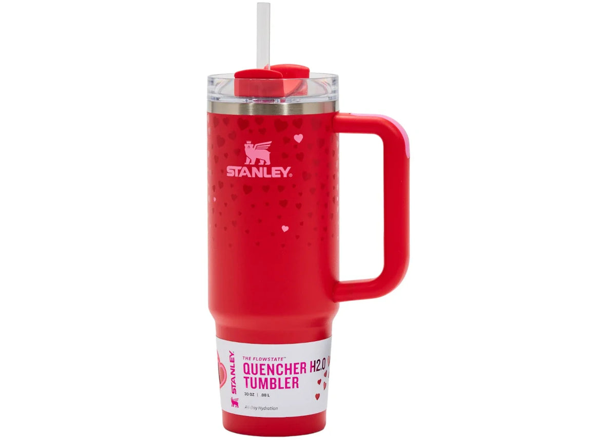 Stanley x Target Exclusive Valentines Day Flowstate Quencher 30oz Tumbler Ruby Hearts – Stanley – THE LAB CONCEPT CLUB Bienne