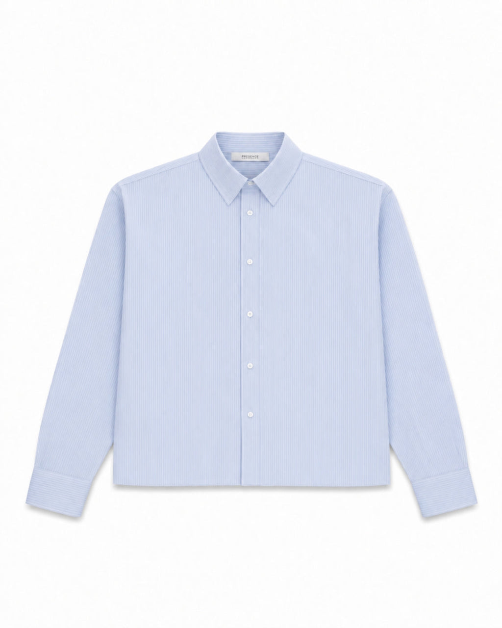 STRIPED SHIRT - ICE BLUE