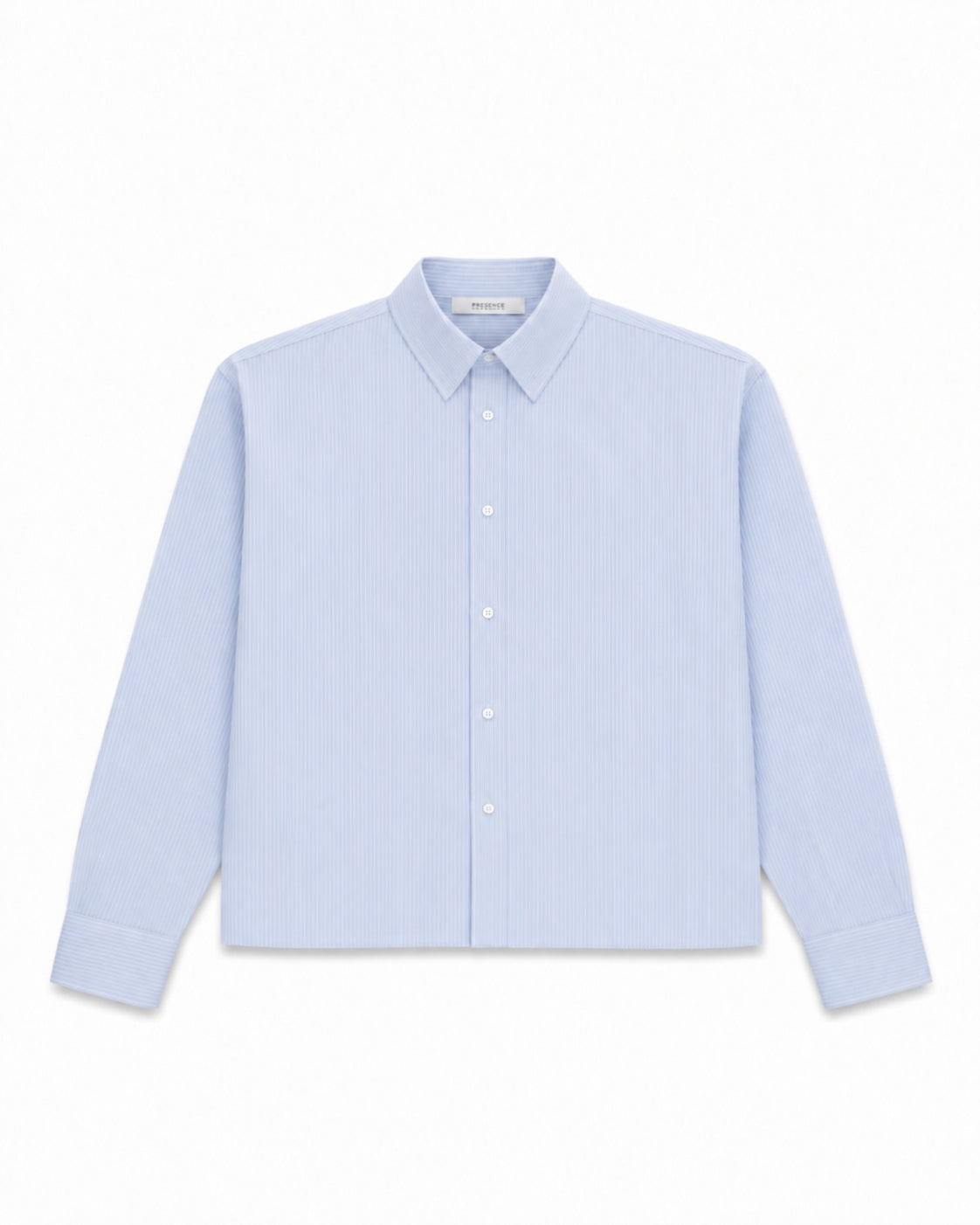 STRIPED SHIRT - ICE BLUE