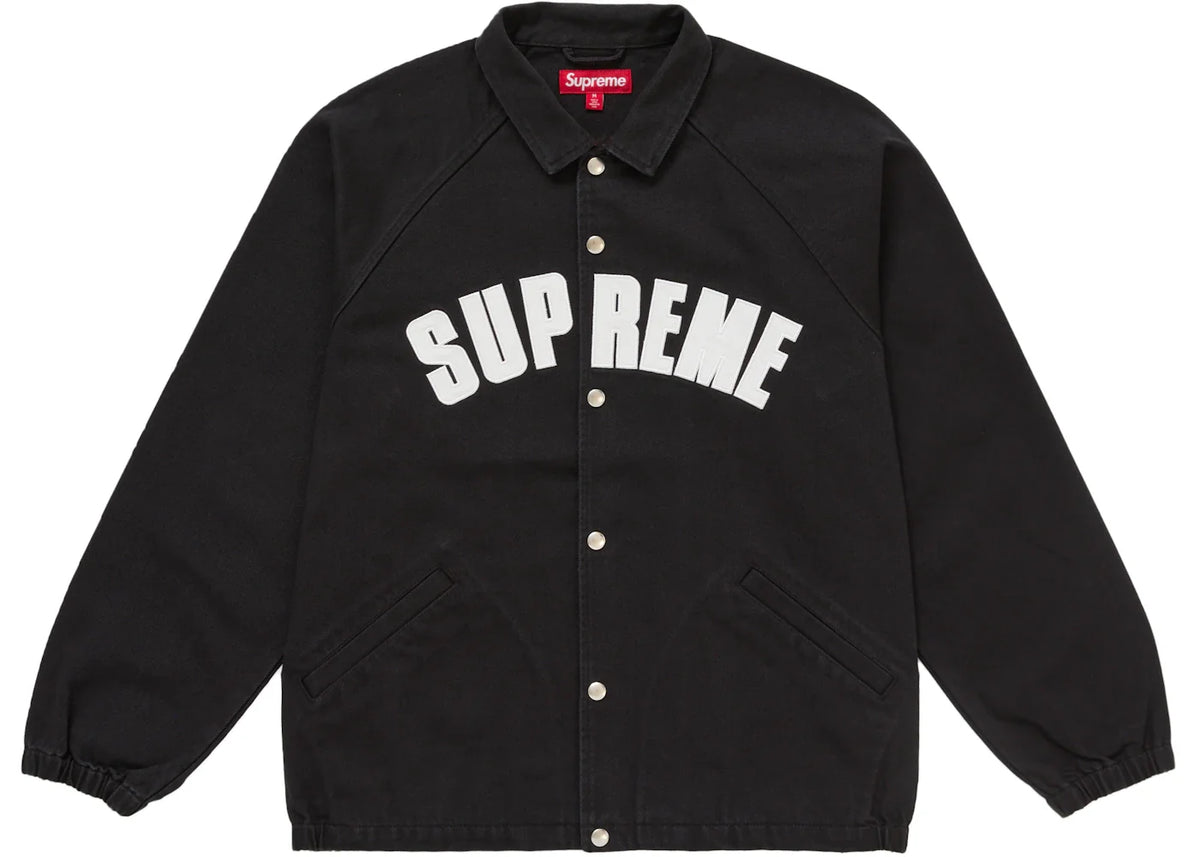Supreme Arc Denim Coaches Jacket (SS25) Black – Supreme – THE LAB CONCEPT CLUB Bienne