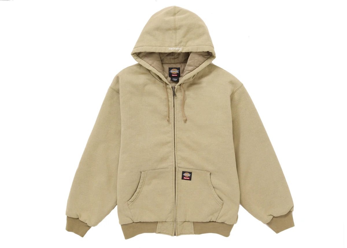 Supreme Dickies Quilted Lined Zip Up Hooded Sweatshirt Brown – Supreme – THE LAB CONCEPT CLUB Bienne