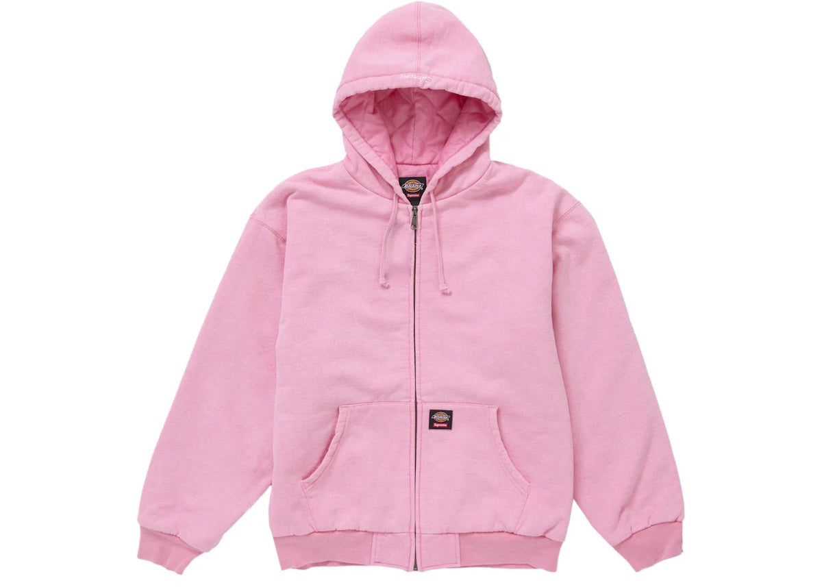 Supreme Dickies Quilted Lined Zip Up Hooded Sweatshirt Pink – Supreme – THE LAB CONCEPT CLUB Bienne