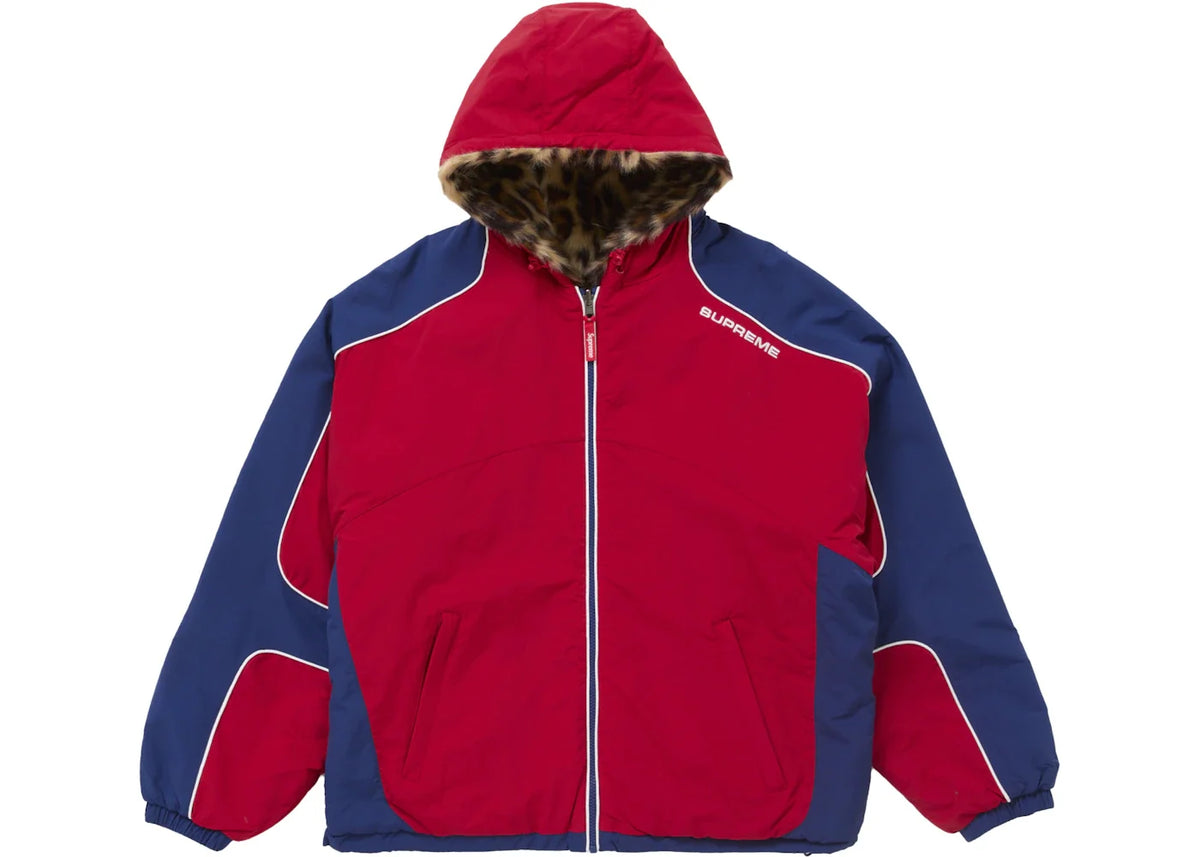 Supreme Faux Fur Reversible Hooded Track Jacket Red – Supreme – THE LAB CONCEPT CLUB Bienne
