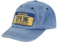 Supreme License Plate 6-Panel (FW25) Denim – Supreme – THE LAB CONCEPT CLUB Bienne