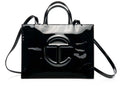 Telfar Medium Patent Shopping Bag Black – Telfar – THE LAB CONCEPT CLUB Bienne