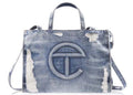 Telfar Medium Shopping Bag Distressed Blue – Telfar – THE LAB CONCEPT CLUB Bienne