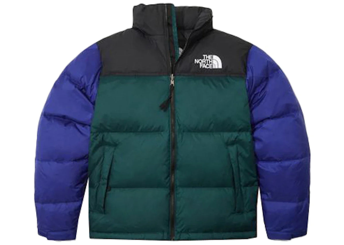 The North Face 1996 Retro Nuptse 700 Fill Packable Jacket Cone Orange/Lapis Blue/Ponderosa Green – The North Face – THE LAB…