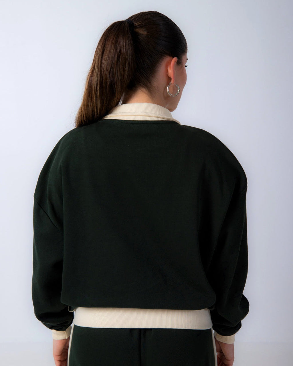 TRACK JACKET - FOREST GREEN