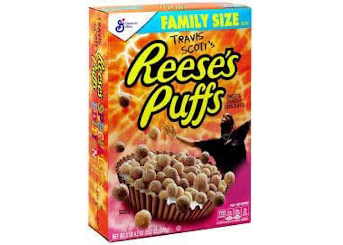 Travis Scott x Reese's Puffs Cereal Family Size (Not Fit For Human Consumption) – Travis Scott – THE LAB CONCEPT CLUB Bienne