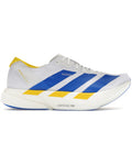adidas Adizero Adios Pro 4 Cloud White Blue Yellow - sneaker Adidas