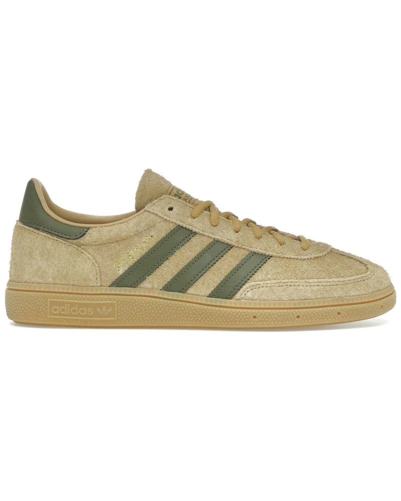 adidas Handball Spezial Golden Beige Focus Olive - sneaker Adidas