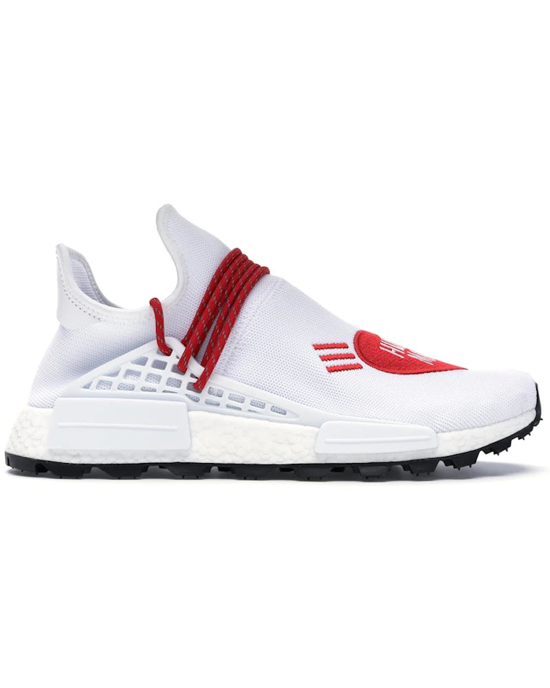 adidas NMD HU Pharrell Human Made White Red - sneaker Adidas