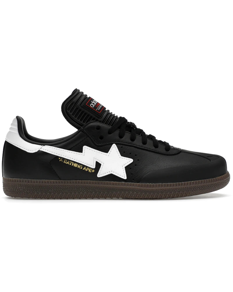 adidas Samba Bape Black White Gum - sneaker Adidas