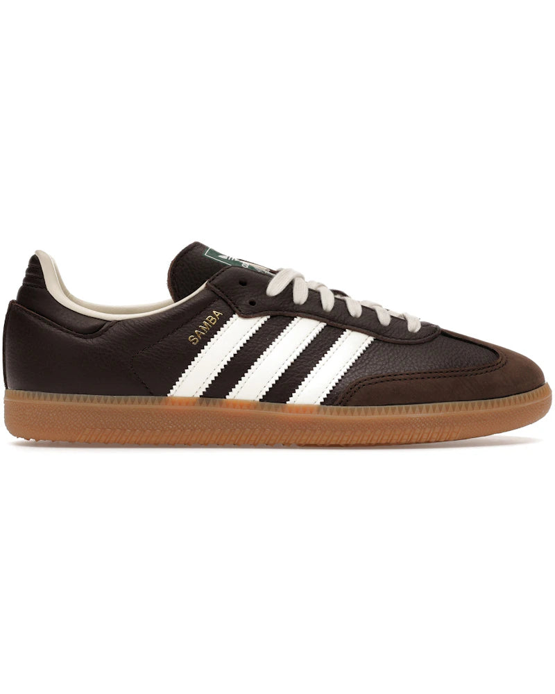 adidas Samba OG Dark Brown Off White Gum - sneaker Adidas