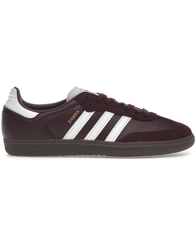 adidas Samba OG Maroon Off White Gum (Women's) - sneaker Adidas