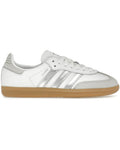 adidas Samba OG White Silver Metallic Grey (Women's) - sneaker Adidas