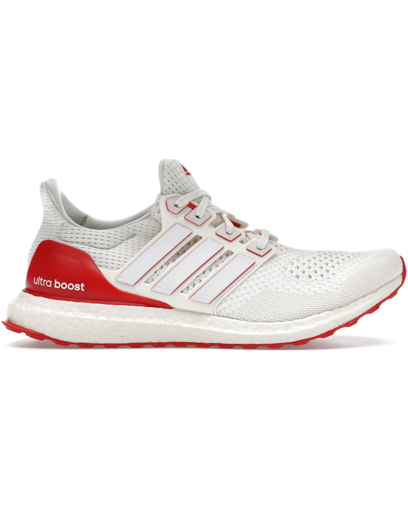 adidas Ultra Boost 1.0 Chalk White Scarlet - sneaker Adidas